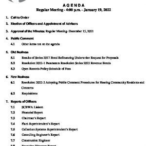 Icon of 01- January 19, 2022 Full Meeting Packet
